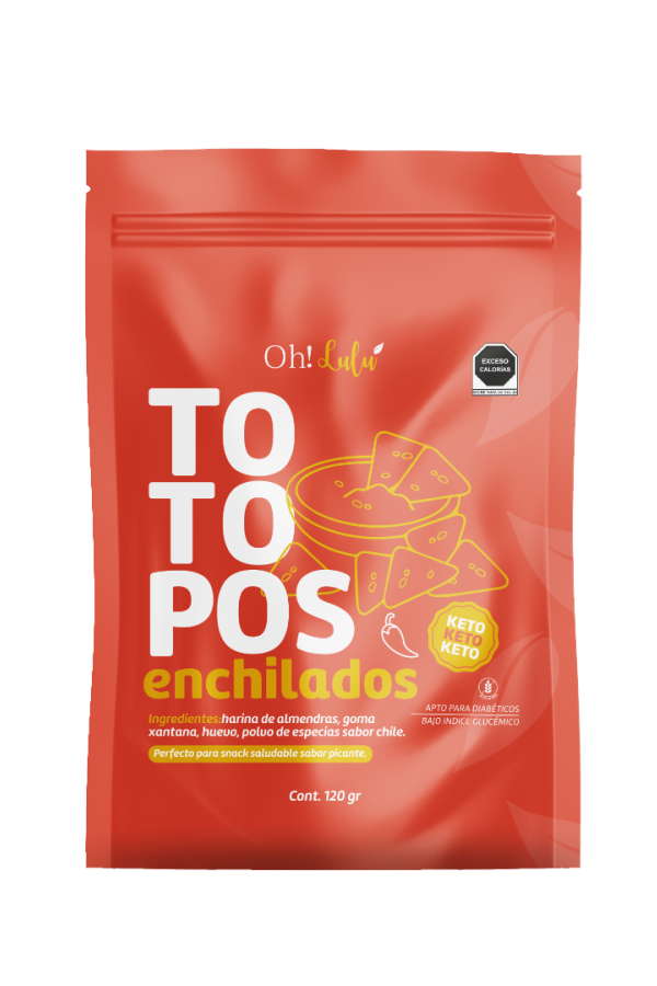 Totopos enchilados 